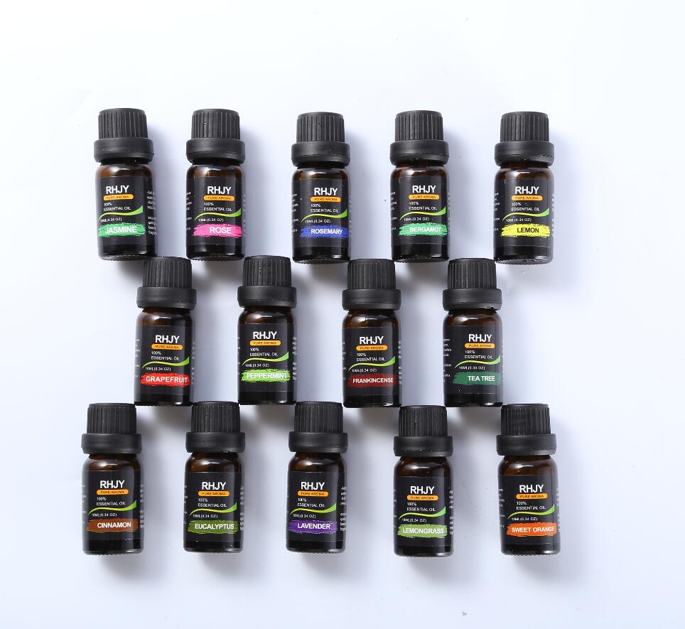 Aromatherapy Essential Oil Set With 14 Fragrant Flavors