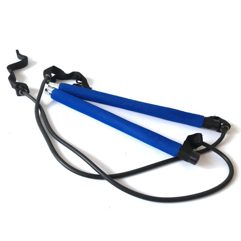 Yoga Crossfit Resistance Bands Exerciser Portable Gym Kit For Home