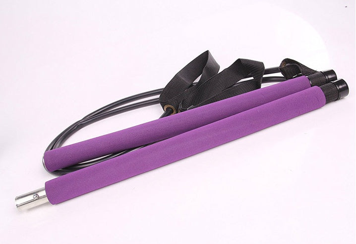 Yoga Crossfit Resistance Bands Exerciser Portable Gym Kit For Home