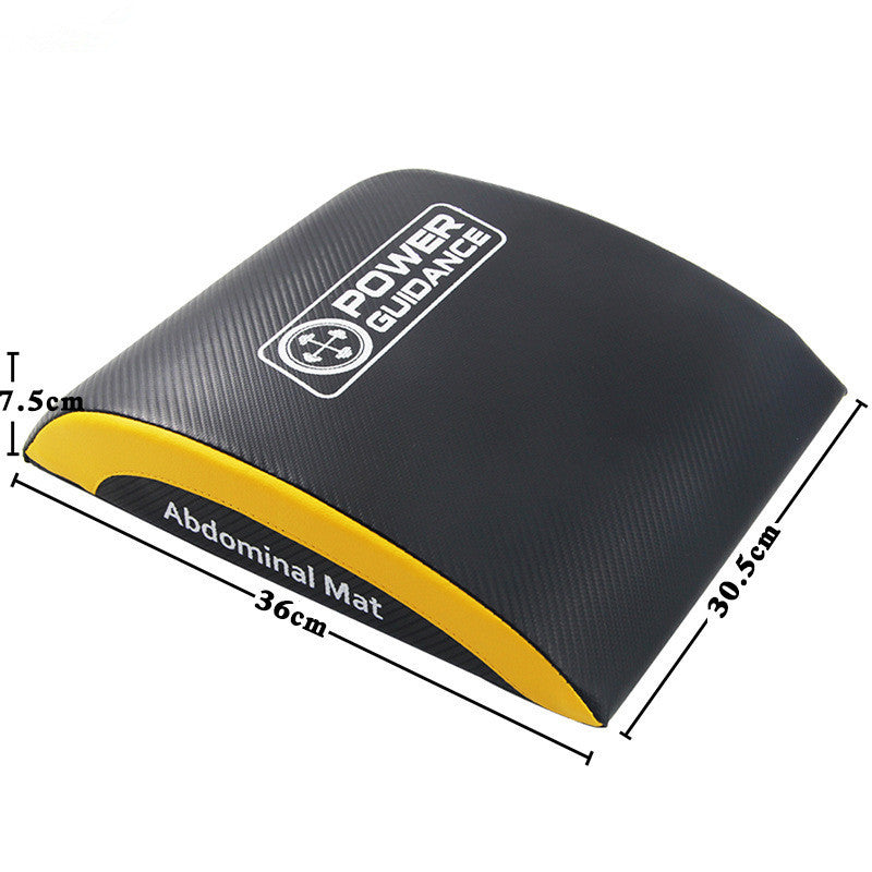 Portable Sit Up Training Mat For Core Workouts PVC Leather