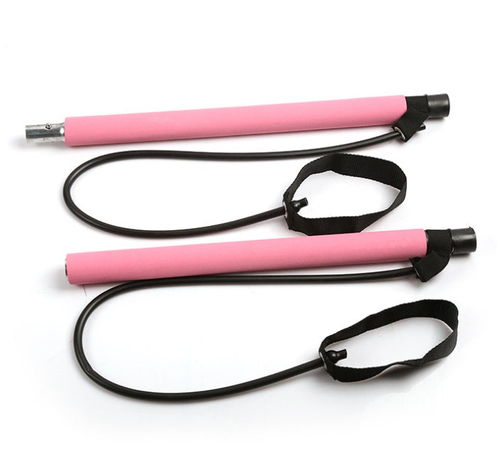 Yoga Crossfit Resistance Bands Exerciser Portable Gym Kit For Home