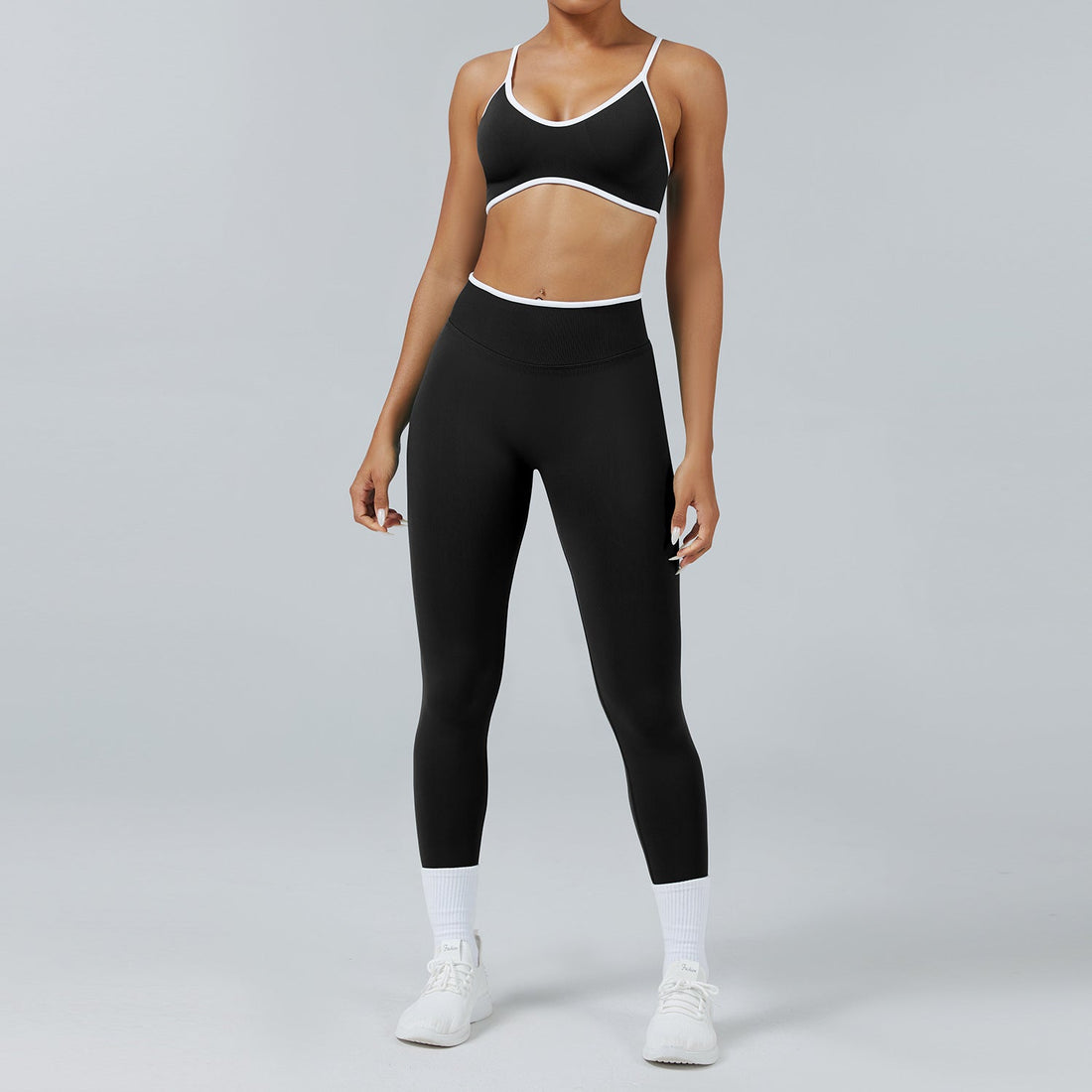 Seamless Back Support Running Quick Drying Yoga Fitness Set