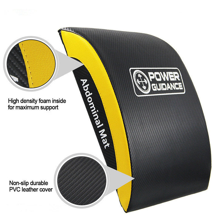 Portable Sit Up Training Mat For Core Workouts PVC Leather