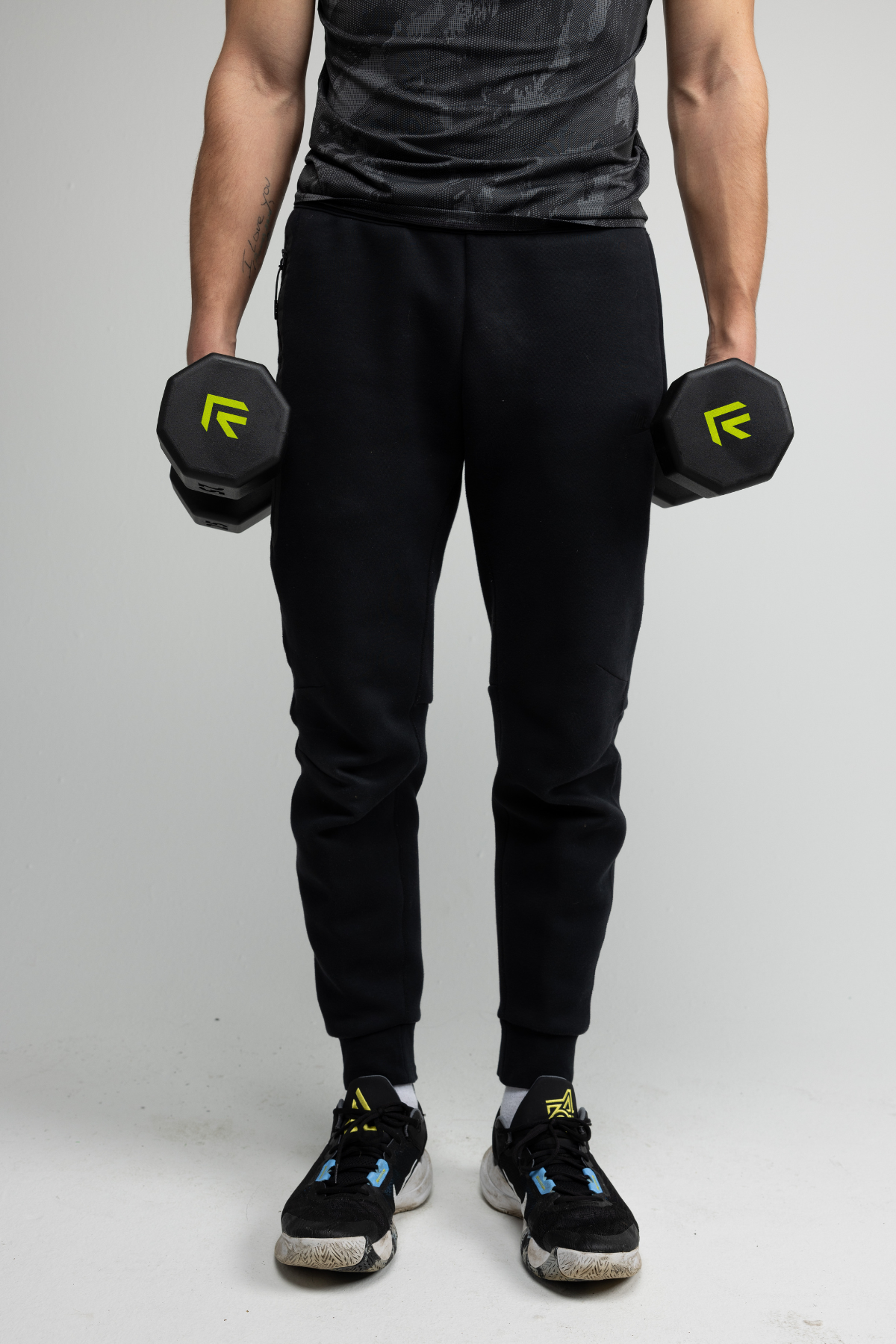 Rage Fitness Octo Rubber Dumbbell With Easy Grip Handle