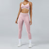Seamless Back Support Running Quick Drying Yoga Fitness Set