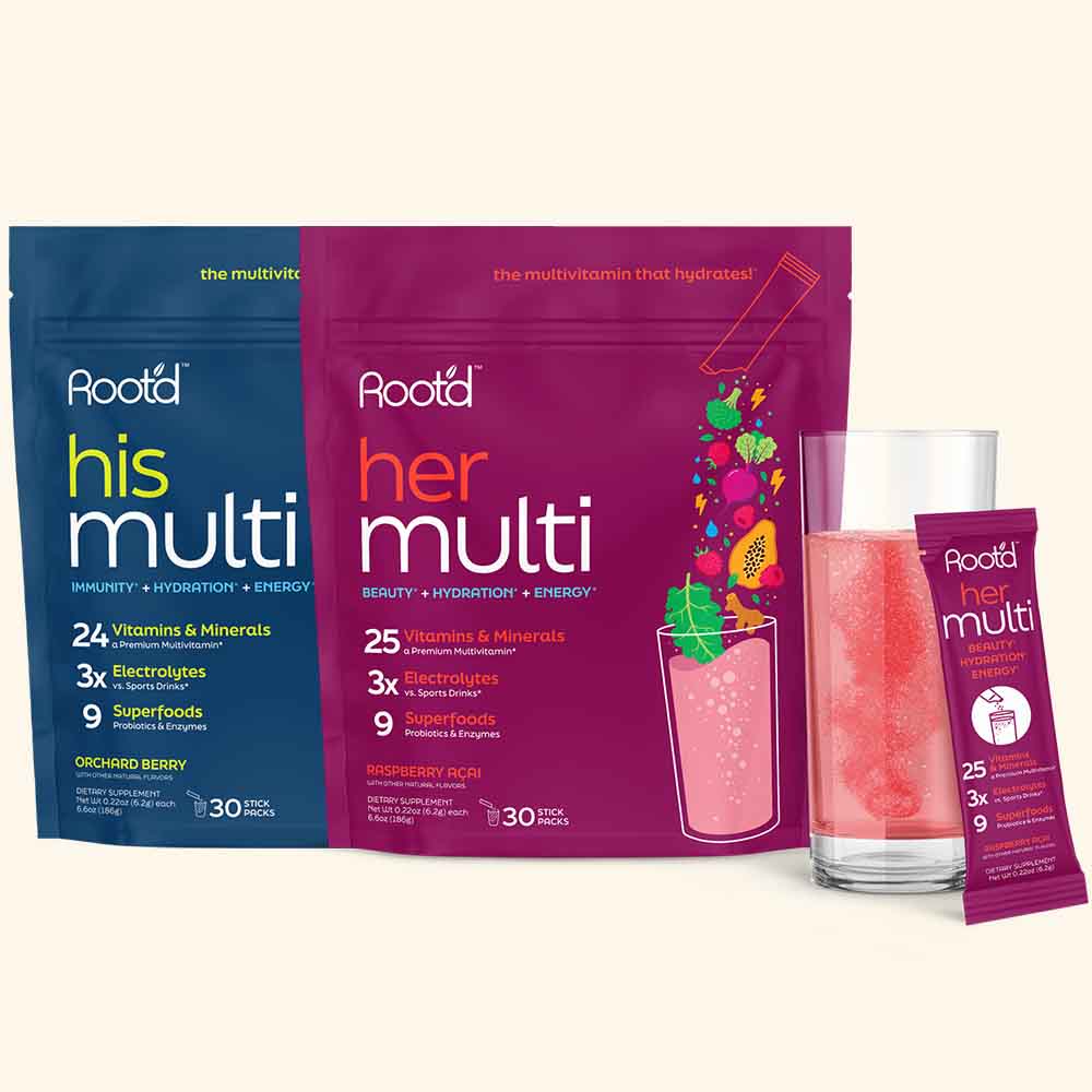Hydrating Multivitamin Couples Wellness Pack For Him And Her