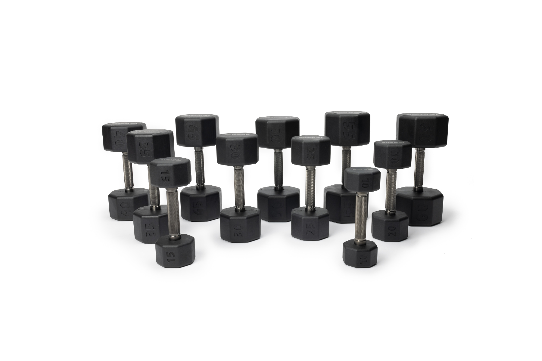 Rage Fitness Octo Rubber Dumbbell With Easy Grip Handle