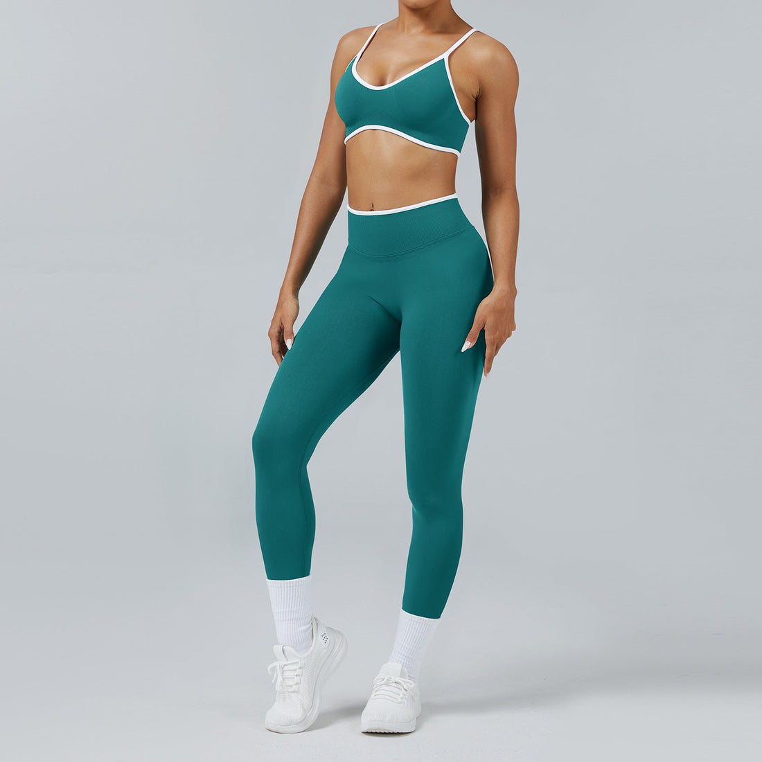 Seamless Back Support Running Quick Drying Yoga Fitness Set