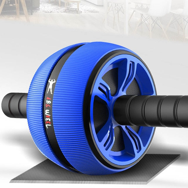 Silent TPR Abdominal Wheel Roller for Core Training