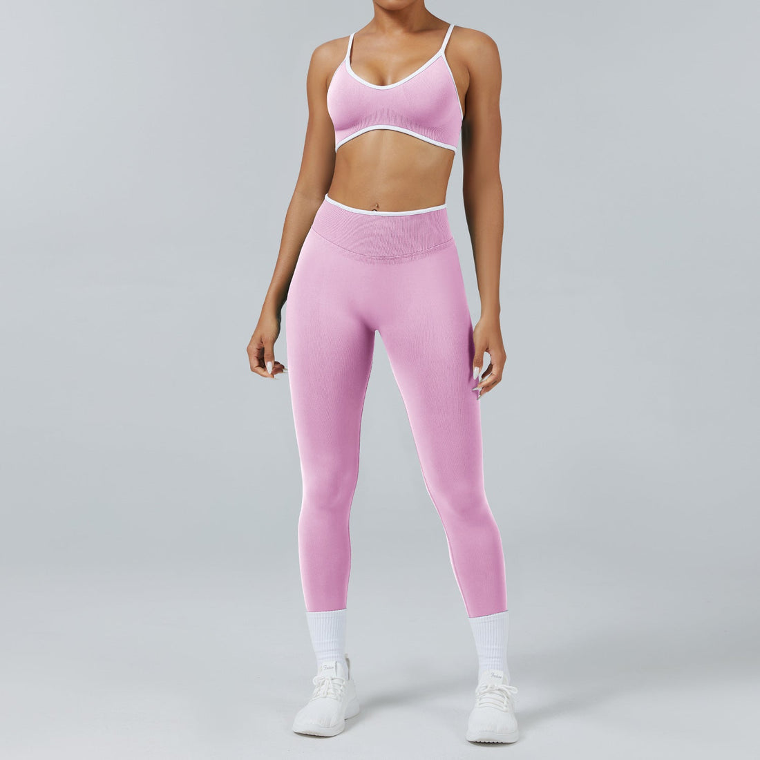 Seamless Back Support Running Quick Drying Yoga Fitness Set