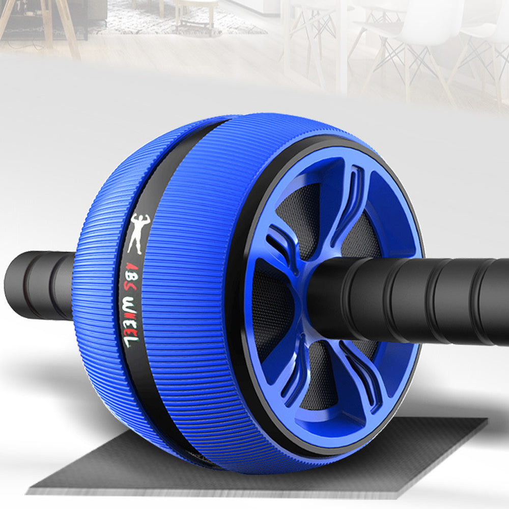 Silent TPR Abdominal Wheel Roller for Core Training