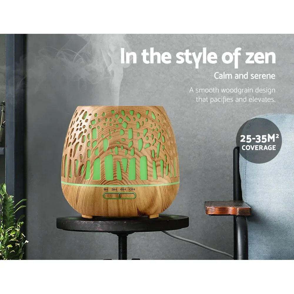 Devanti Aroma Diffuser Humidifier Aromatherapy Essential Oil