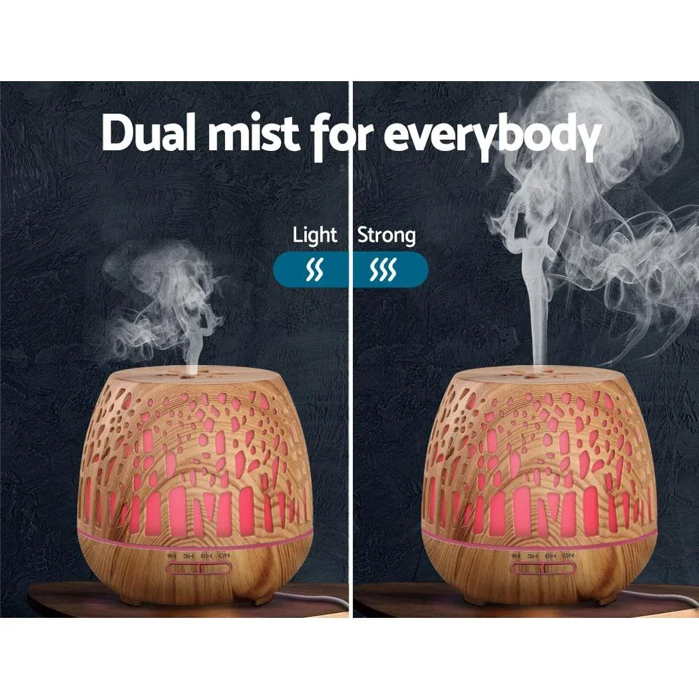 Devanti Aroma Diffuser Humidifier Aromatherapy Essential Oil