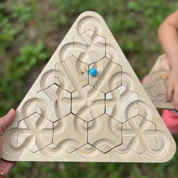 Ouroboros Sensory Meditation Maze Marble Puzzle For Relaxation
