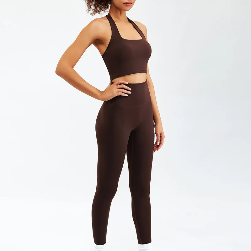 Yoga Set For Women Fitness Gym Workout Clothes