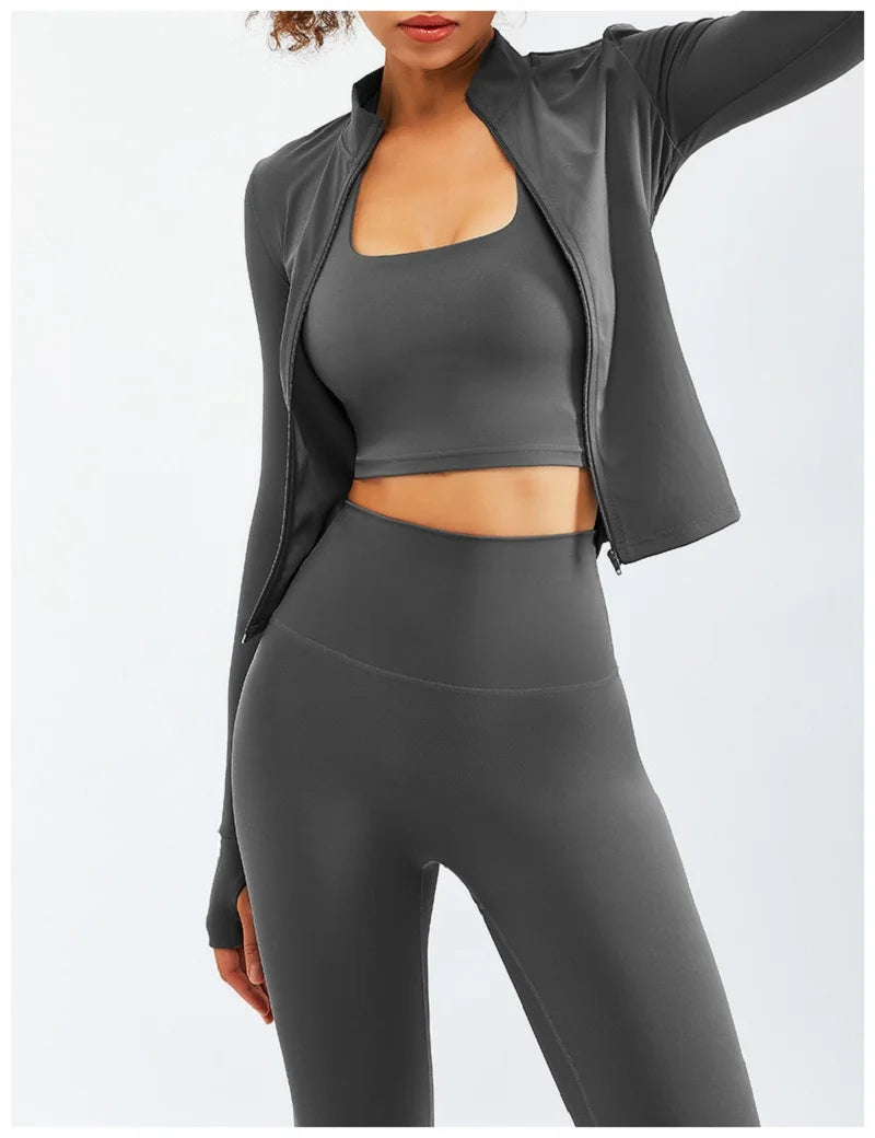 Yoga Set For Women Fitness Gym Workout Clothes