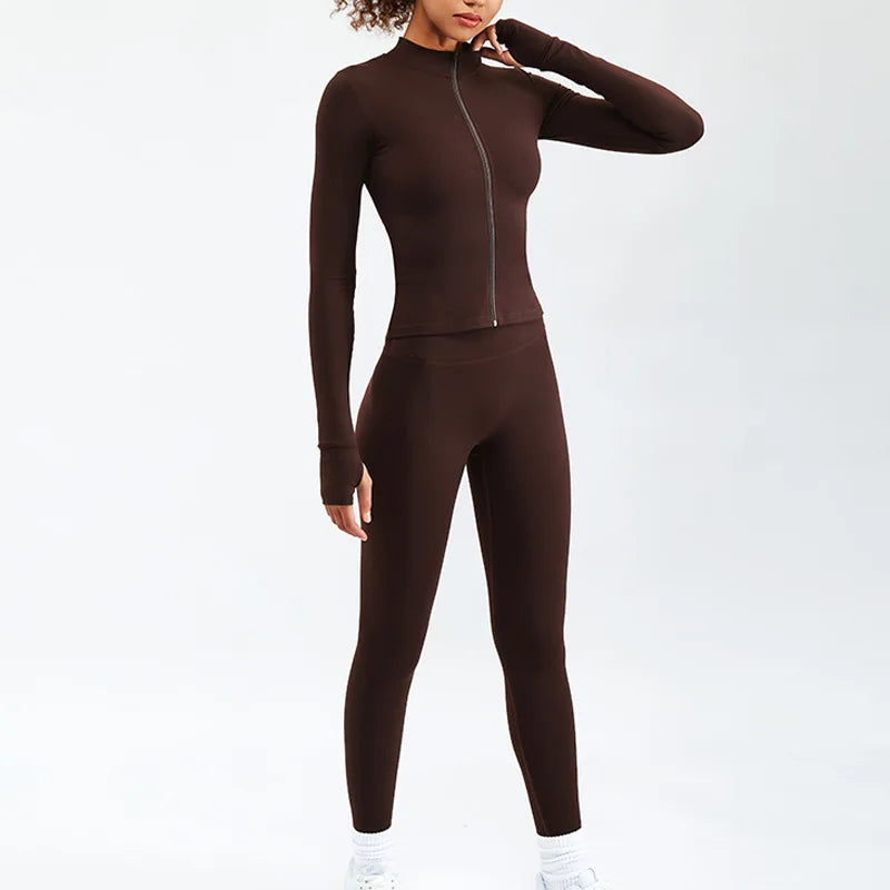 Yoga Set For Women Fitness Gym Workout Clothes