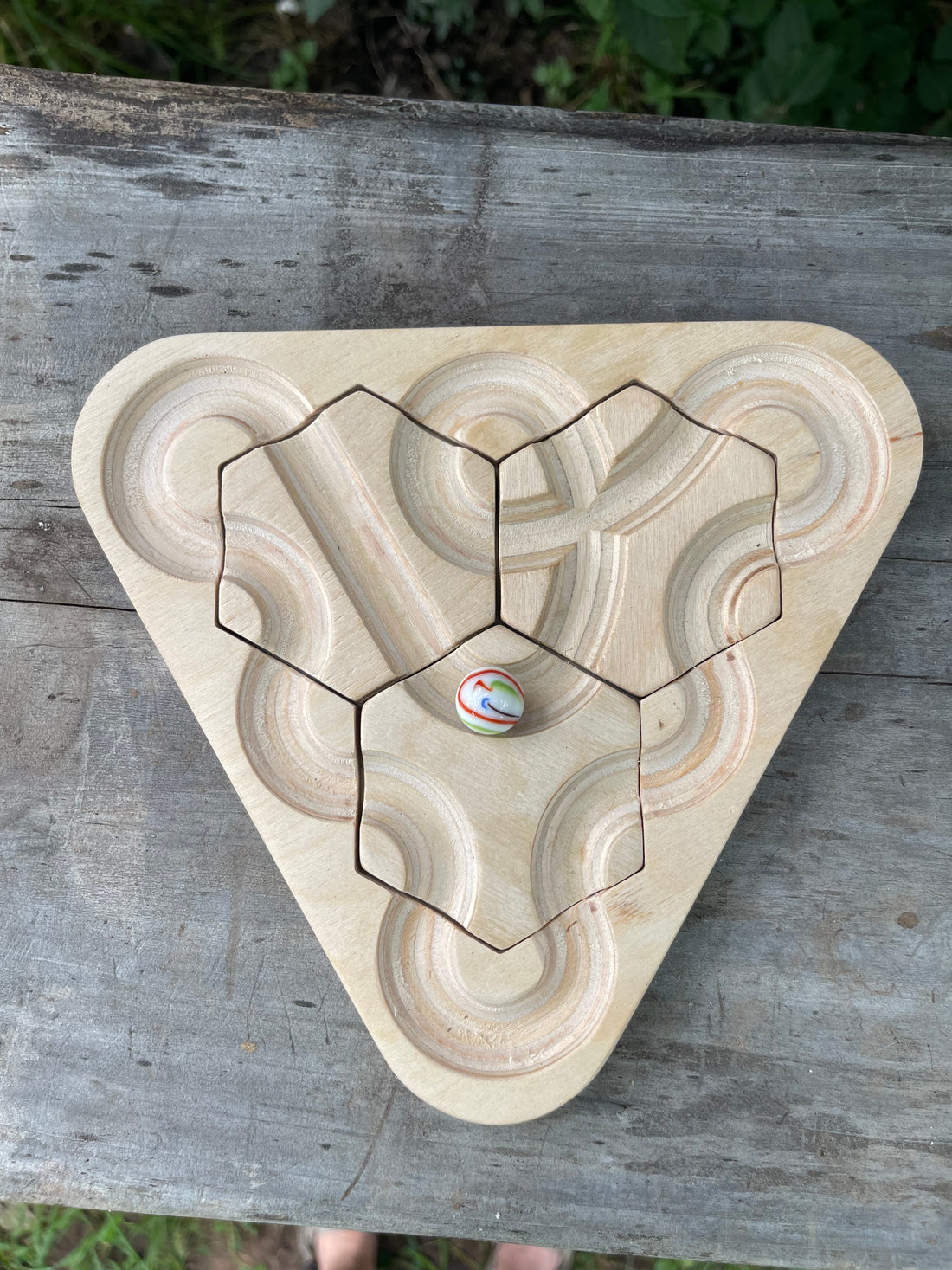 Ouroboros Sensory Meditation Maze Marble Puzzle For Relaxation