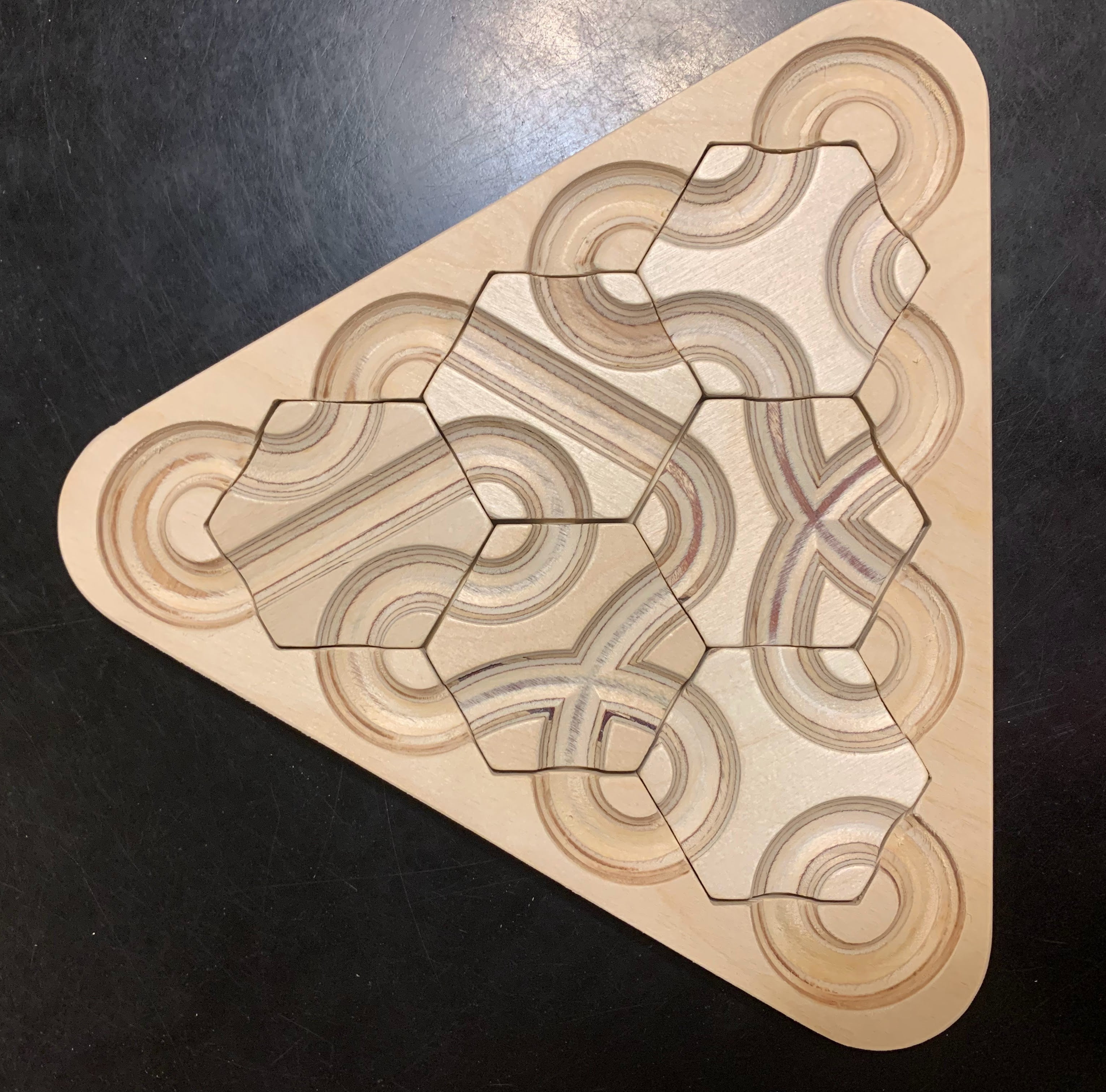 Ouroboros Sensory Meditation Maze Marble Puzzle For Relaxation
