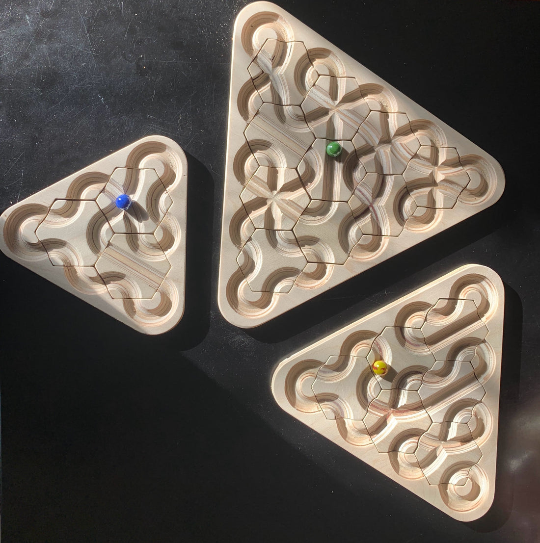 Ouroboros Sensory Meditation Maze Marble Puzzle For Relaxation