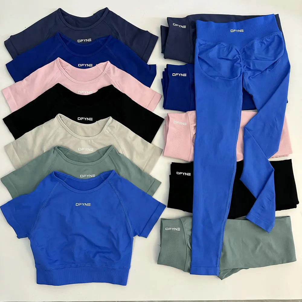 Fitness Apparel 2 Piece Yoga Outfit for Comfort and Mobility