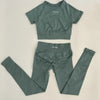 Fitness Apparel 2 Piece Yoga Outfit for Comfort and Mobility