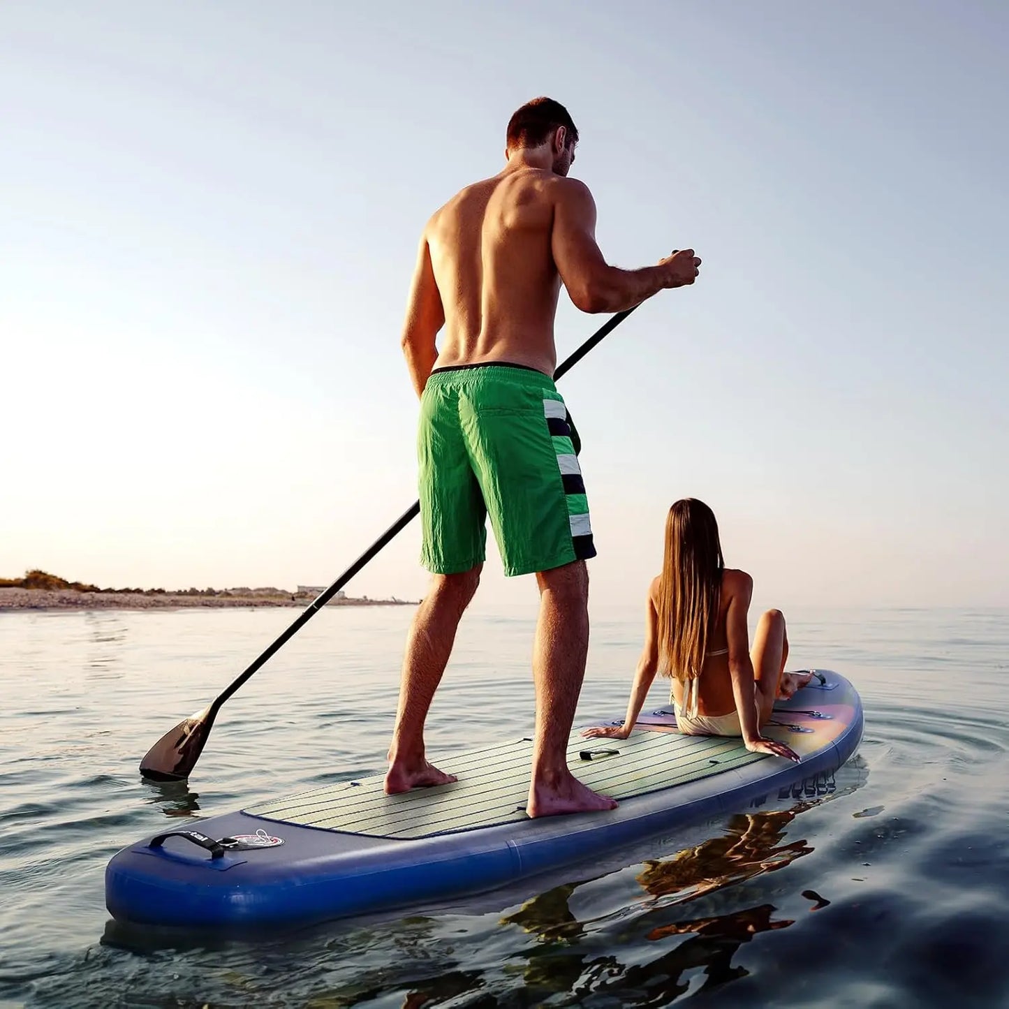 Inflatable SUP Paddle Board For Adults With Non Slip Deck