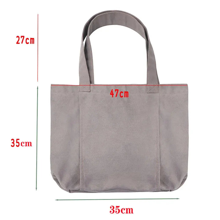 Canvas Gym Bag for Yoga and Pilates Gear Lightweight Durable
