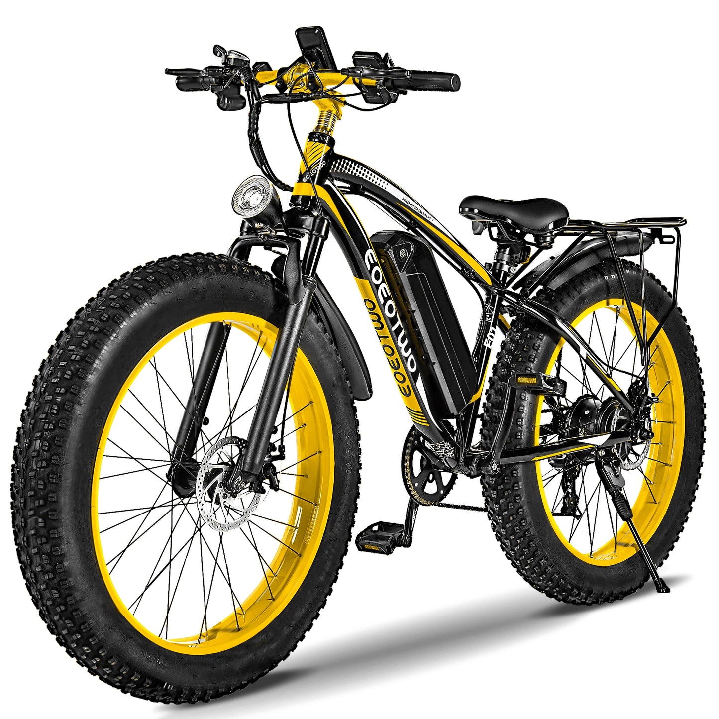 EOEOTWOC 1500W Electric Bike 48V 15Ah Fat Tire Ebike 34MPH