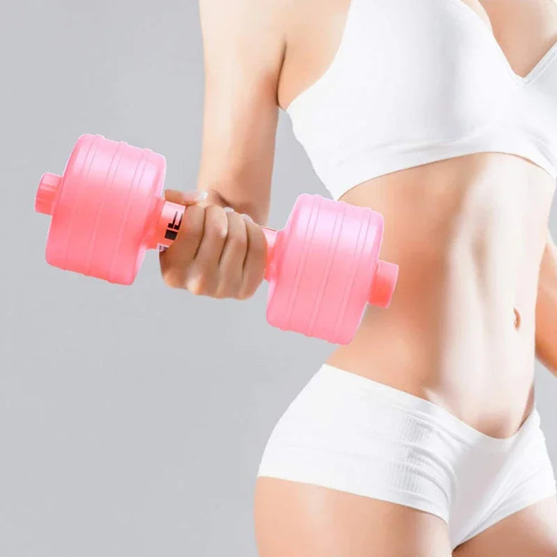 2Pcs 1Kg Water Dumbbells For Home Gym Fitness And Workout