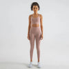 Women's Yoga Set Moisture Wicking Top and Bottom Workout Wear