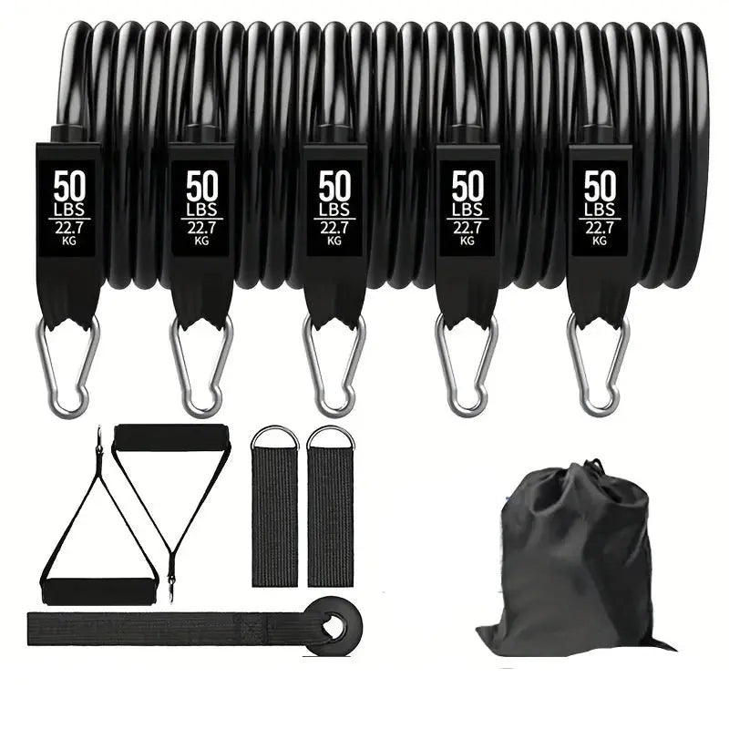 Resistance Band Set for Yoga Pilates and Fitness