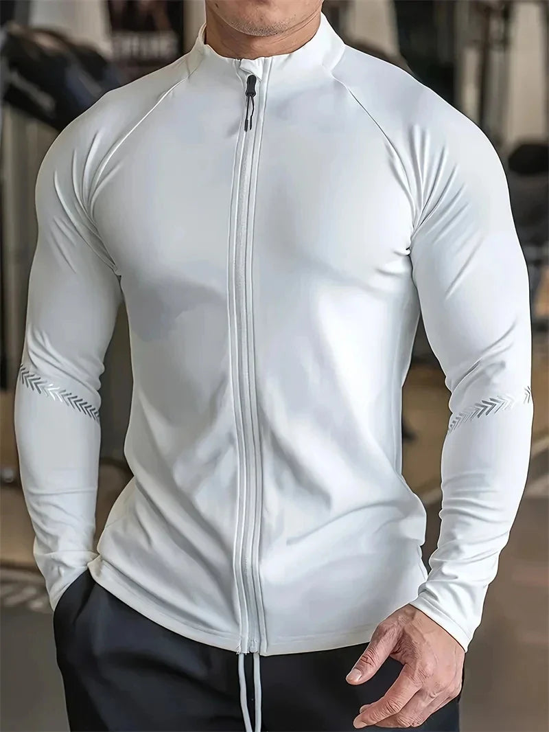 Men's Compression Sports Jacket For Gym And Running
