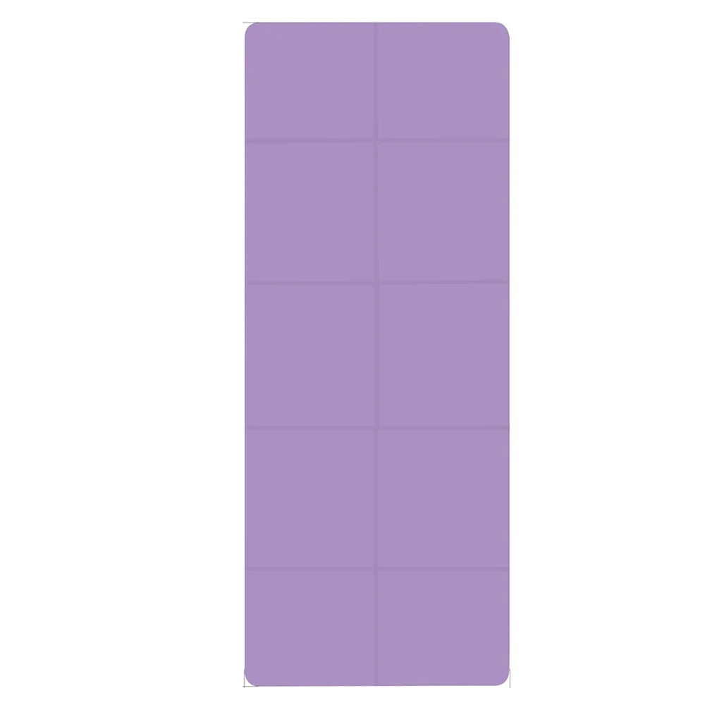 4mm Foldable Yoga Mat for Yoga Pilates and Floor Workouts
