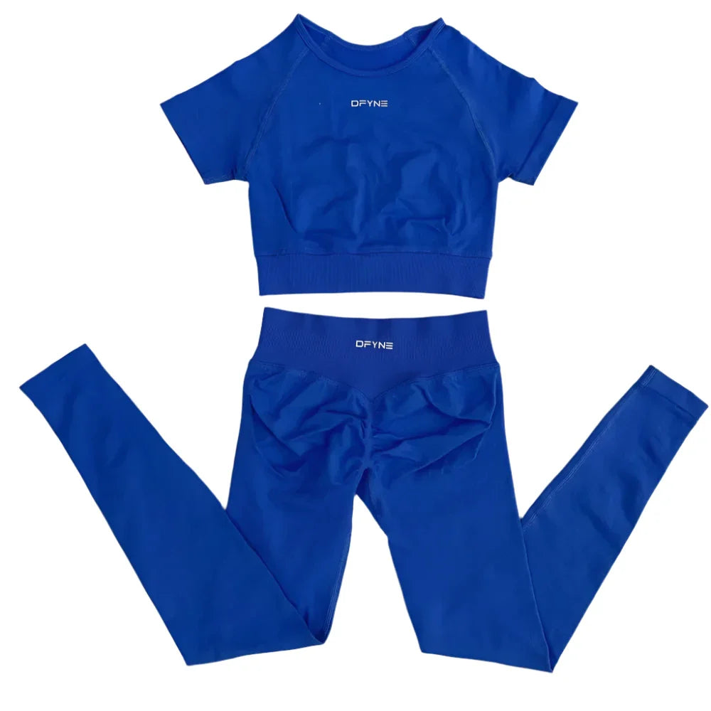 Fitness Apparel 2 Piece Yoga Outfit for Comfort and Mobility