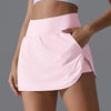 Una-Shop High Waist Yoga Shorts With Pockets For Women
