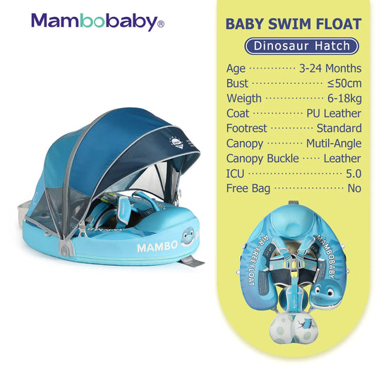 Mambobaby Baby Pool Float VIP NonInflatable Infant Buoy