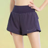 PHIGEER Yoga Shorts For Women Breathable Lightweight Gym With Pocket