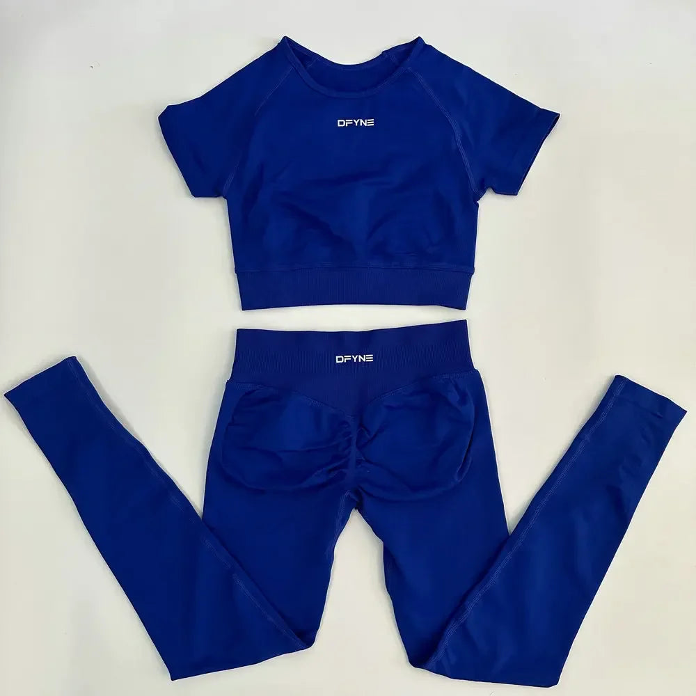 Fitness Apparel 2 Piece Yoga Outfit for Comfort and Mobility
