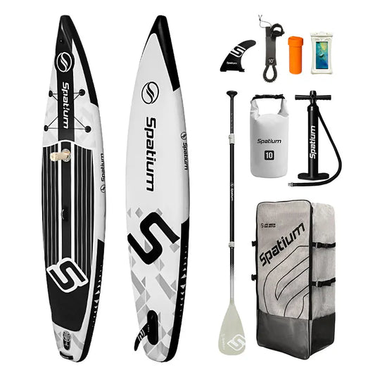 Spatium Touring Non Slip Inflatable Stand Up Paddle Board Set