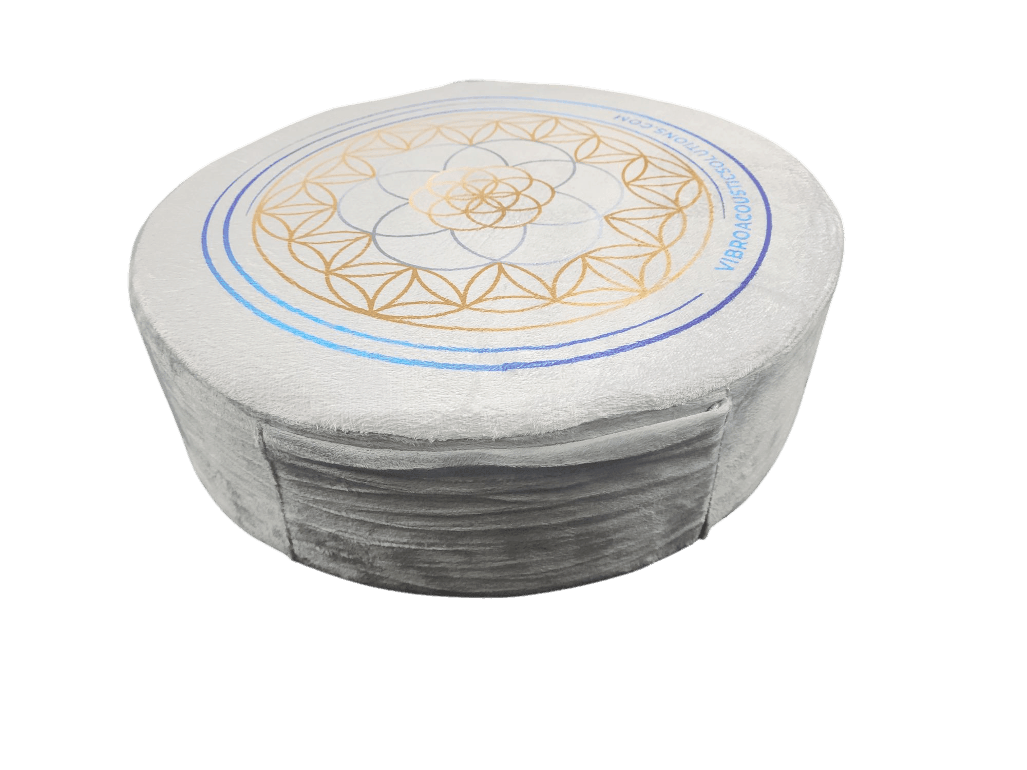Premium Vibroacoustic Zafu Meditation Cushion Bundle