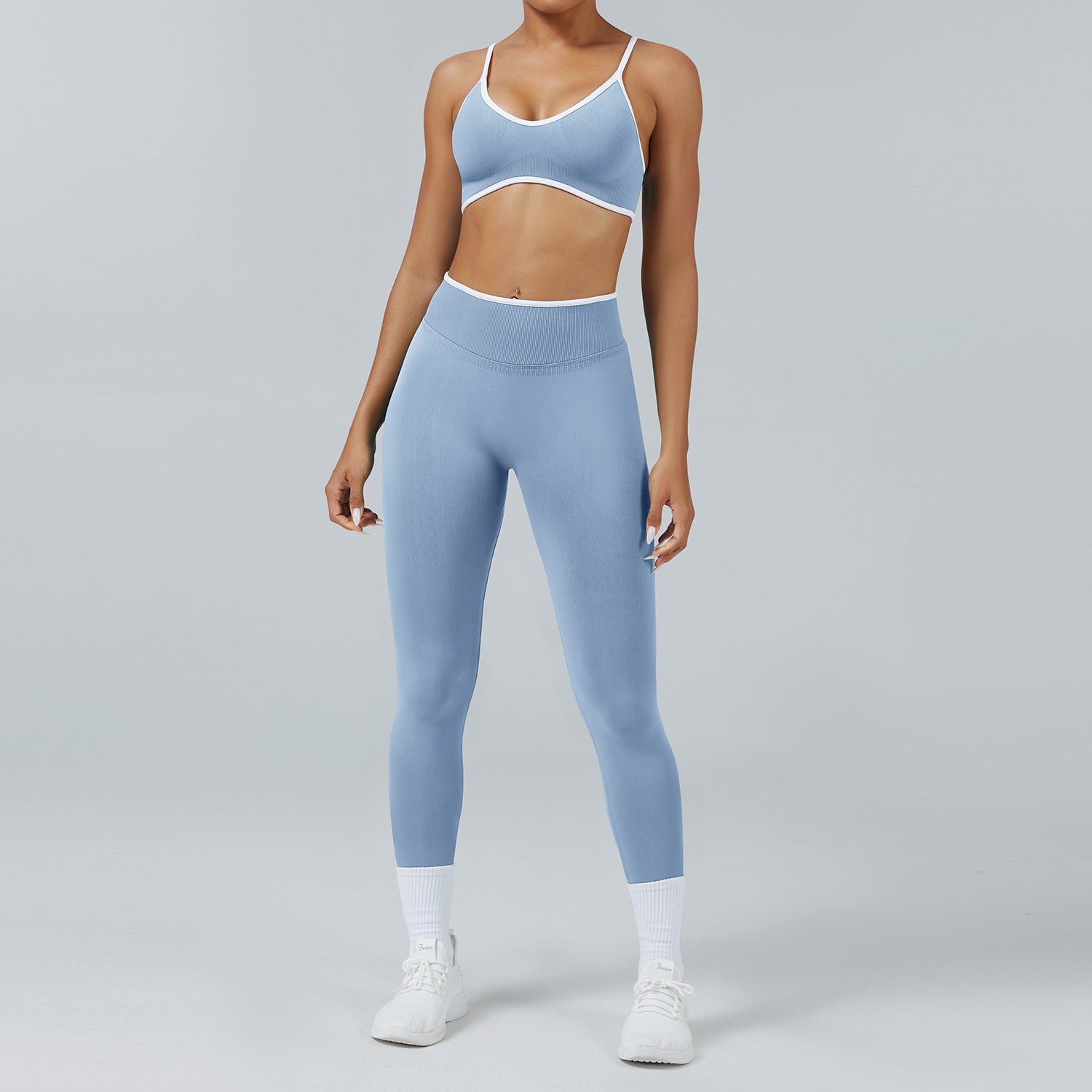 Seamless Back Support Running Quick Drying Yoga Fitness Set