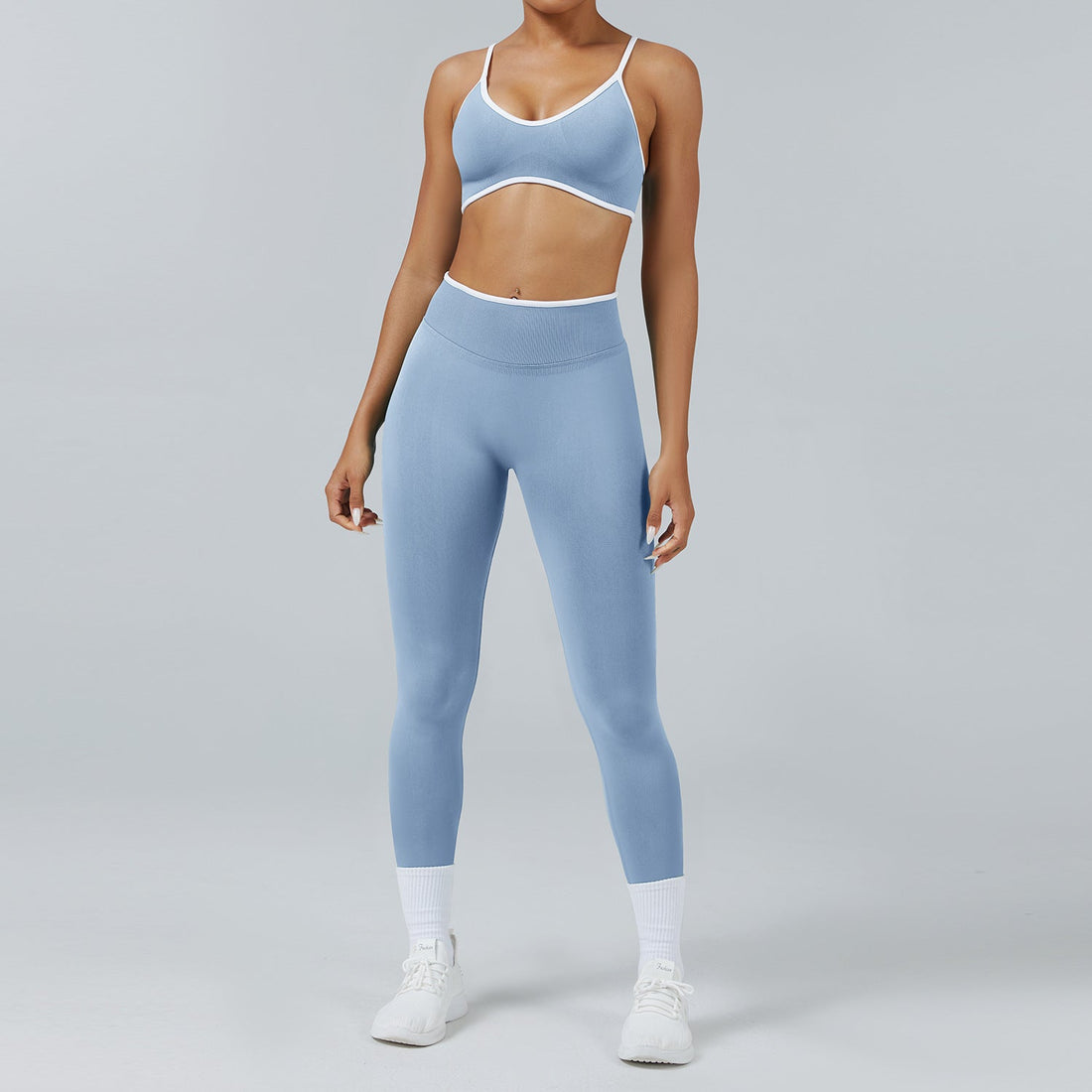 Seamless Back Support Running Quick Drying Yoga Fitness Set