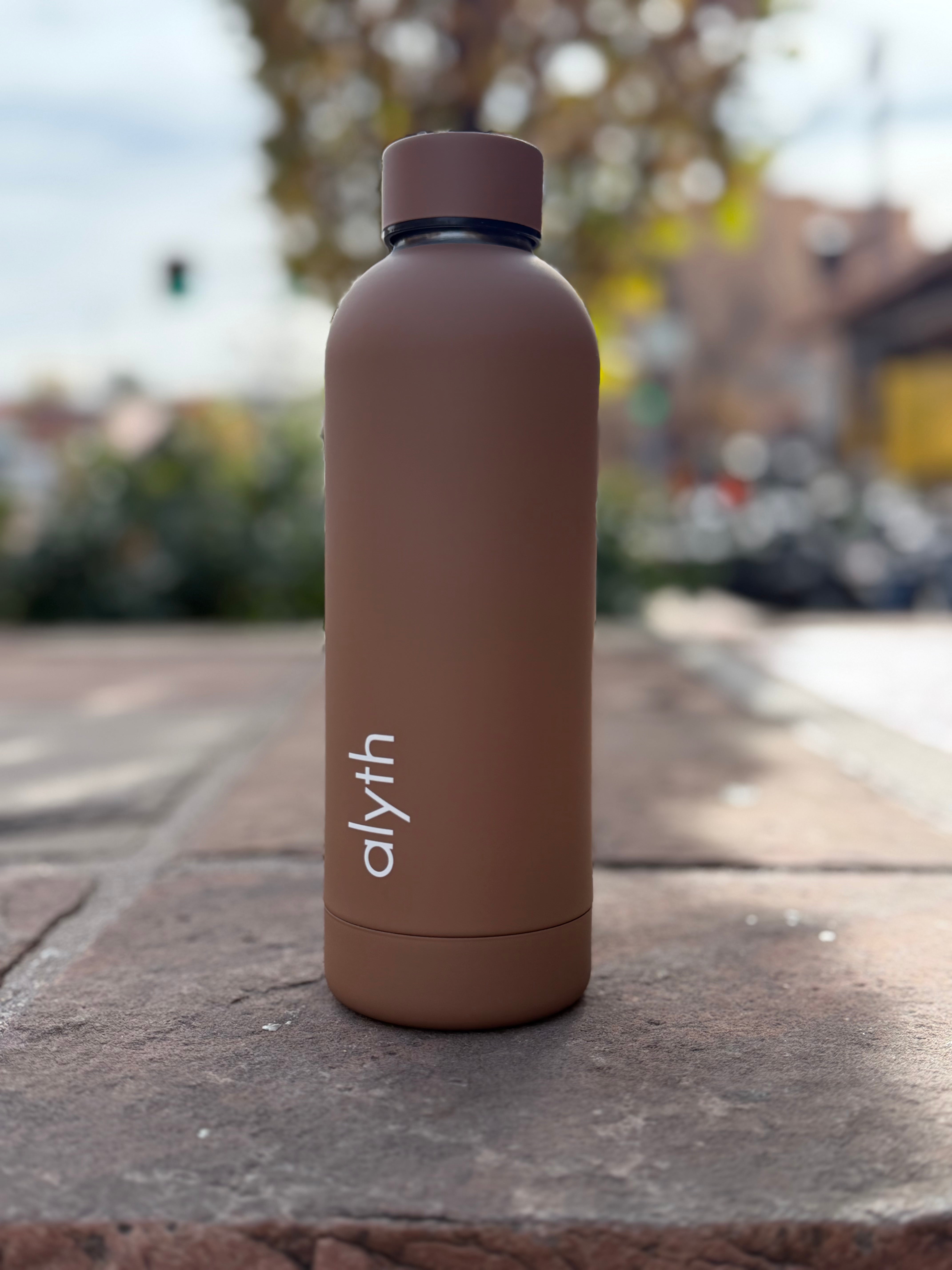 Alyth Insulated Stainless Steel Water Bottle With Twist Lid