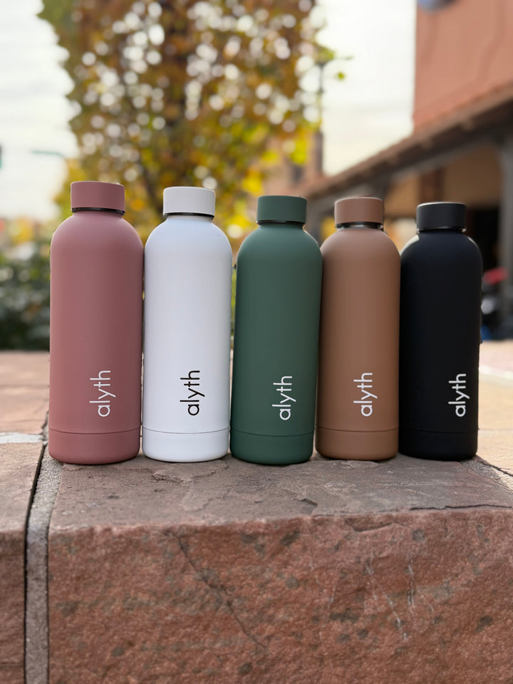Alyth Insulated Stainless Steel Water Bottle With Twist Lid