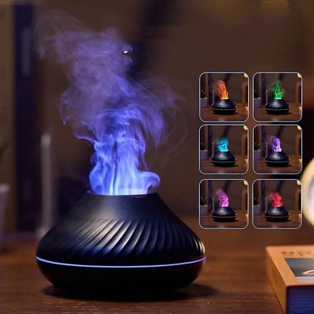 Flame Aromatherapy Machine With Realistic Flicker Lighting Effect