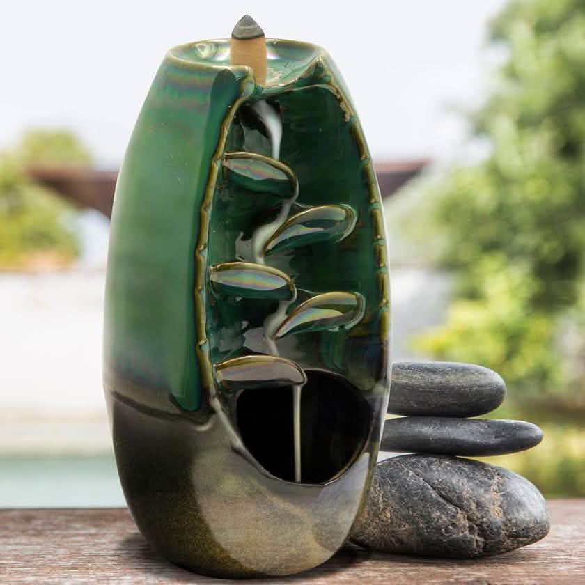 Eternal Aromatherapy Cascading Incense Burner For Relaxation And Ambiance