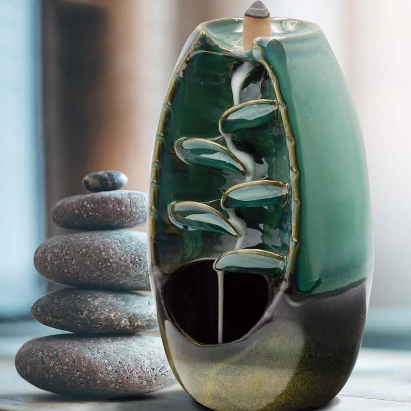 Eternal Aromatherapy Cascading Incense Burner For Relaxation And Ambiance