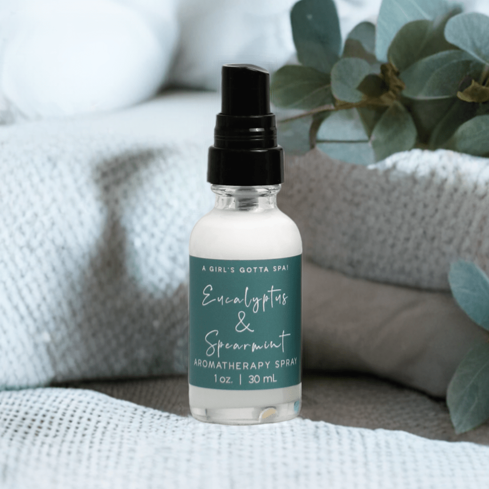 Eucalyptus And Spearmint Aromatherapy Spray For Relaxation And Focus