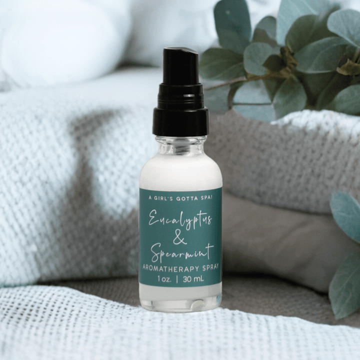 Eucalyptus And Spearmint Aromatherapy Spray For Relaxation And Focus